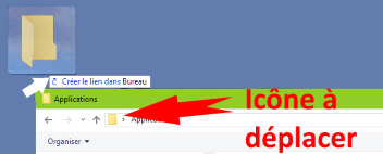 Créer icone Shell-AppFolder